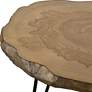 Thumbnail3 of Uttermost Runay 22" Wide Wood and Metal Side Table more views