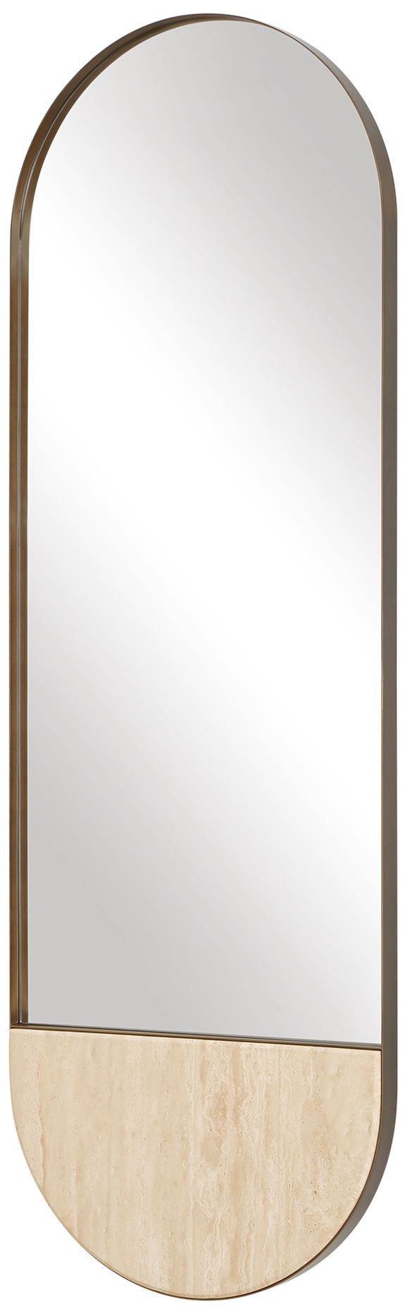 Image 4 Uttermost Russo 59" Tall Oval Mirror more views