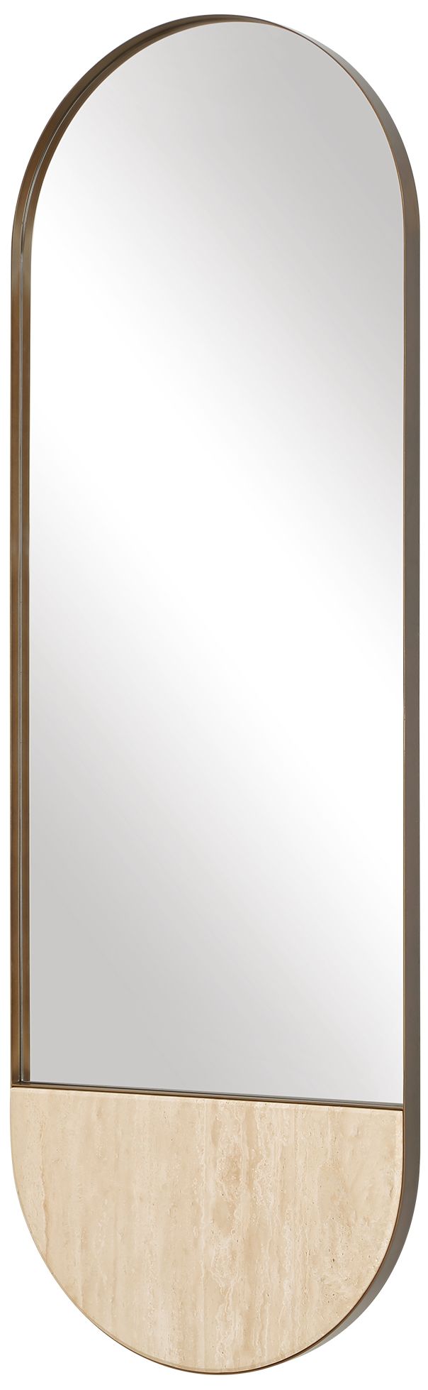 Image 4 Uttermost Russo 59" Tall Oval Mirror more views