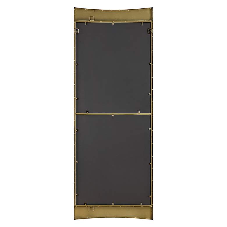 Image 6 Uttermost Russo Golden Bronze 30 x 81 1/4" Mirror more views