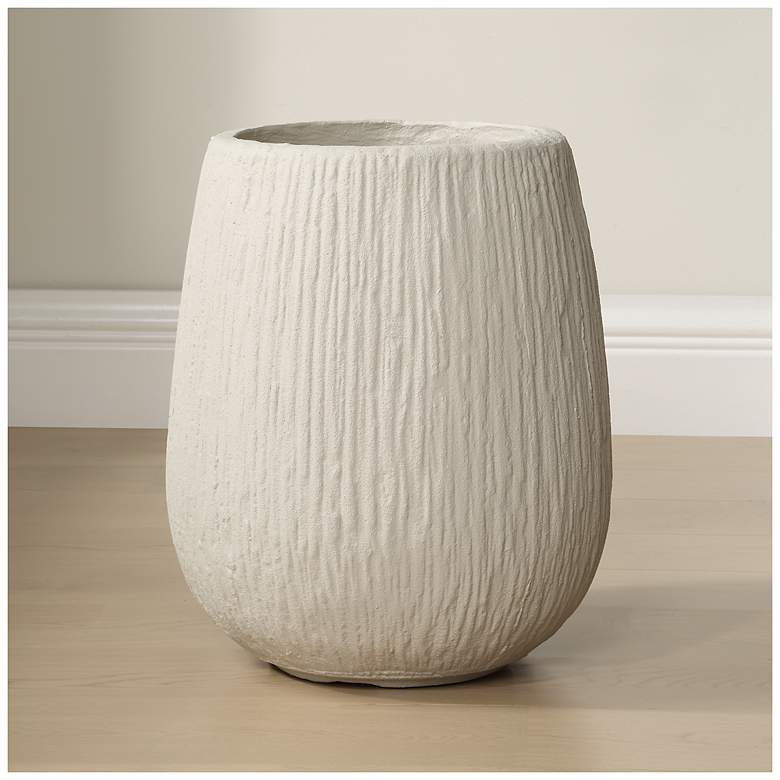 Image 1 Uttermost Rustic Ridge 16 3/8" High Indoor-Outdoor Planter