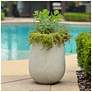 3_Uttermost Rustic Ridge 16 3/8" High Indoor-Outdoor Planter more views
