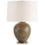 2_Uttermost Rya 23 3/4" Rich Brown Ceramic Table Lamp