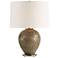 Uttermost Rya 23 3/4" Rich Brown Ceramic Table Lamp