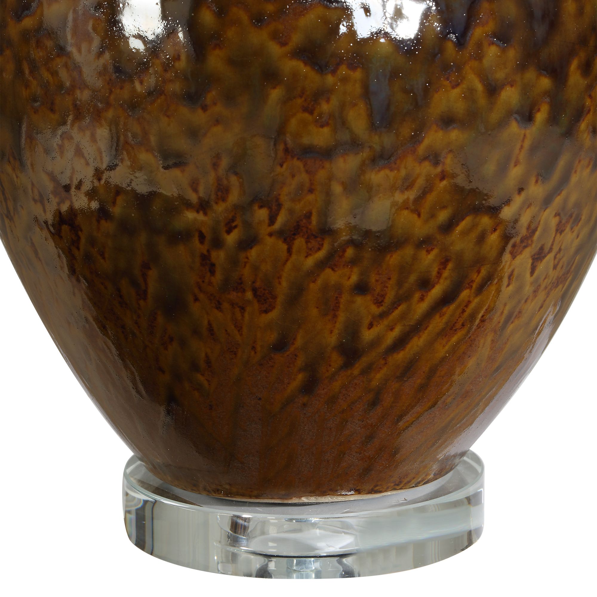Image 5 Uttermost Rye 25 3/4" Rust Ceramic Table Lamp more views