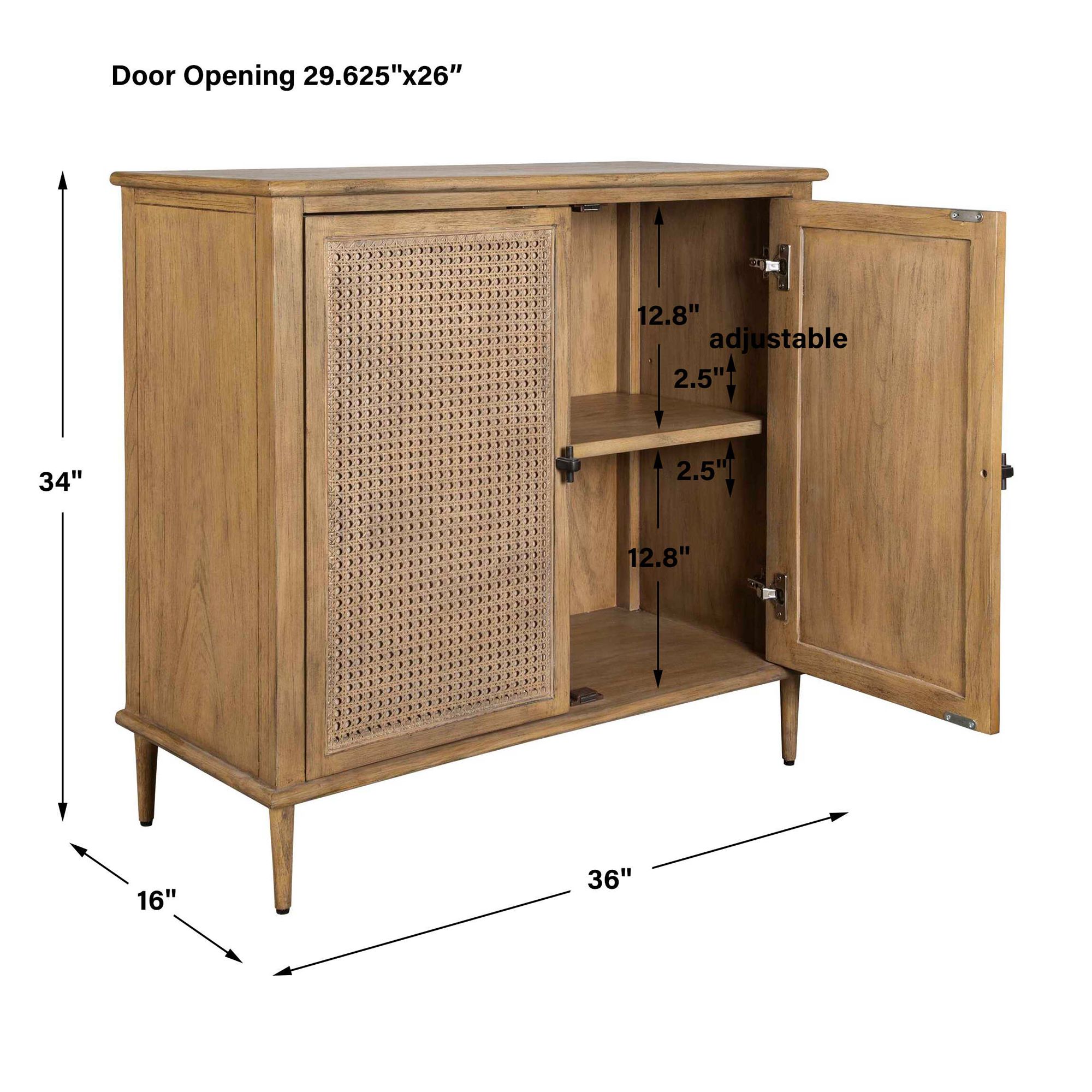 Uttermost Sabena 36" Wide 2-Door Cabinet