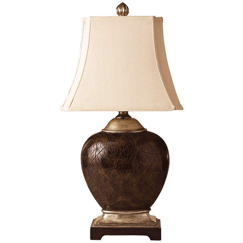 Image 1 Uttermost Sabine Oval Pen Shell Table Lamp