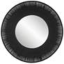 3_Uttermost Sailor's Knot Black 51 1/4" Round Wall Mirror