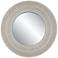 Uttermost Sailor's Knot Small White 33" Round Mirror
