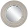 Uttermost Sailor's Knot White Rope 33" Round Wall Mirror