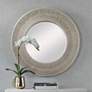 1_Uttermost Sailor's Knot White Rope 33" Round Wall Mirror