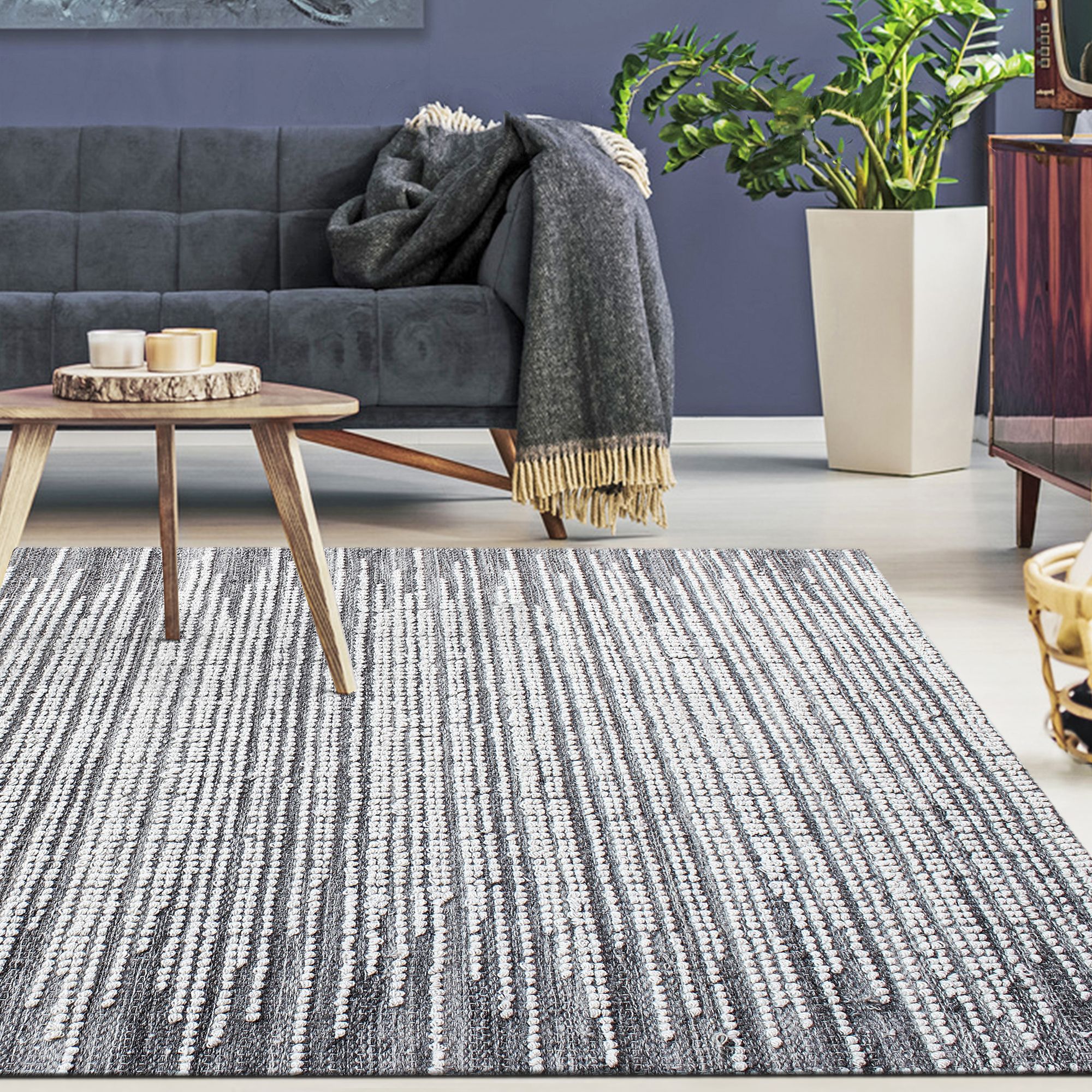 Image 2 Uttermost Salida 8 X 10 Gray Area Rug more views