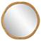 Uttermost Salina 39.75" Bamboo Round Wall Mirror