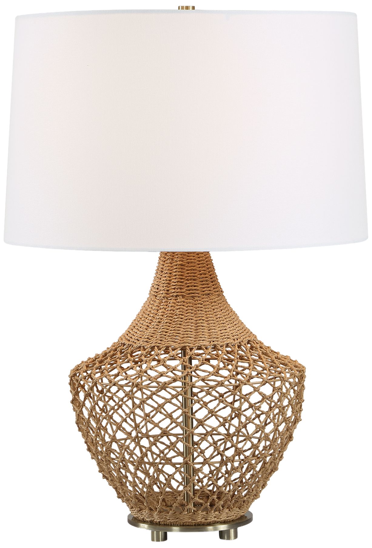 Image 2 Uttermost Samori 24 1/2" Rattan Table Lamp