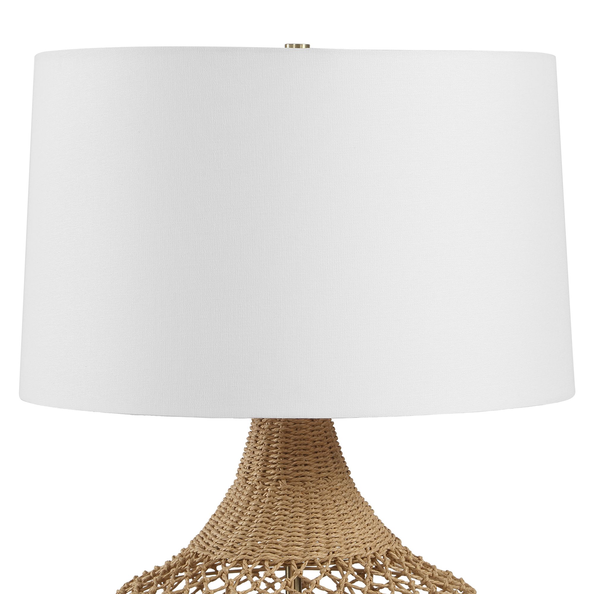 Image 5 Uttermost Samori 24 1/2" Rattan Table Lamp more views