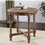 2_Uttermost Samuelle 26" Wide Reclaimed Wood End Table
