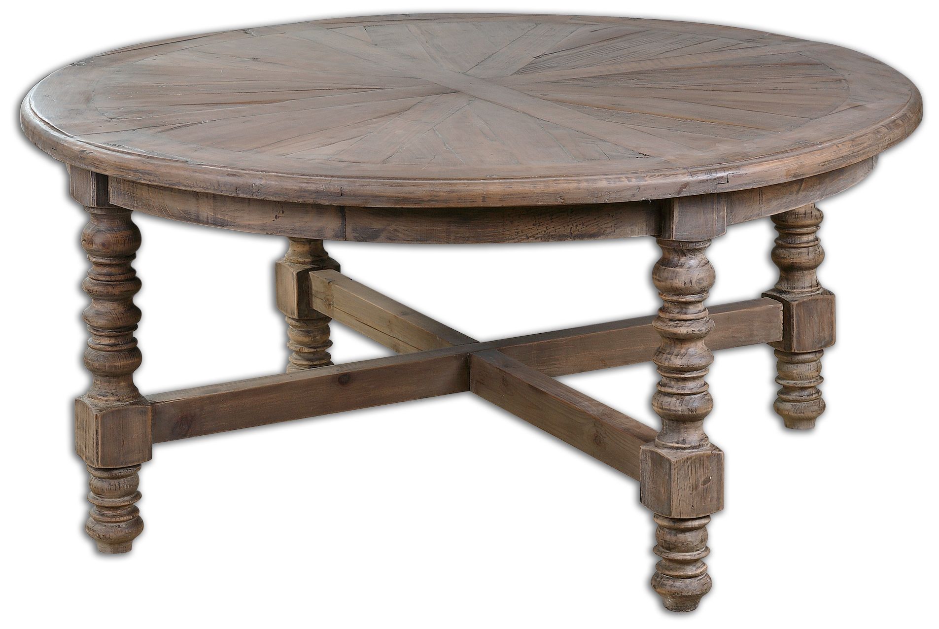Image 2 Uttermost Samuelle 42" W x 20" H Wooden Coffee Table