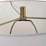 6_Uttermost Sanctuary 35 1/4" Modern Green Glass Table Lamp more views
