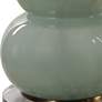 7_Uttermost Sanctuary 35 1/4" Modern Green Glass Table Lamp more views