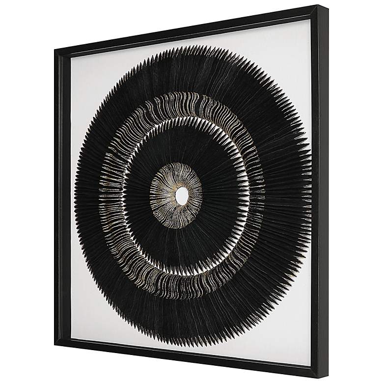Image 4 Uttermost Sandara 39 1/2" Square Shadow Box Framed Wall Art more views