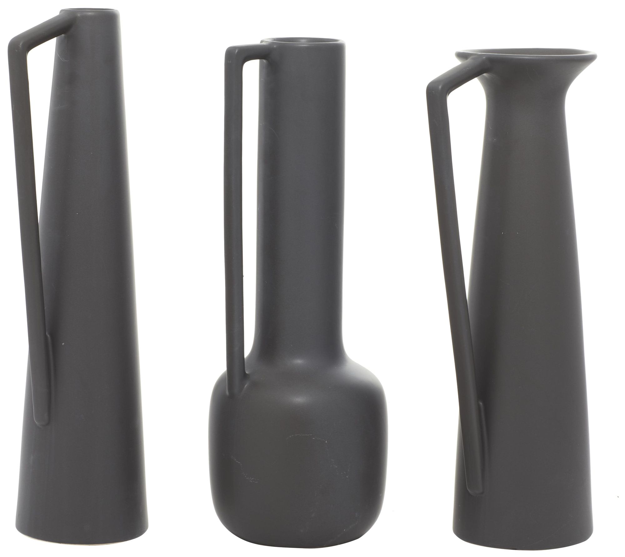 Image 2 Uttermost Sanderson 26.5-in High Charcoal Black Table Lamp