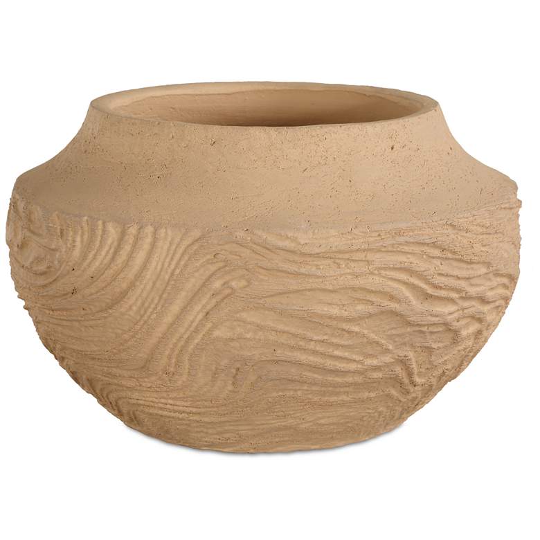 Image 2 Uttermost Sandstone Flow Small Terracotta Vase