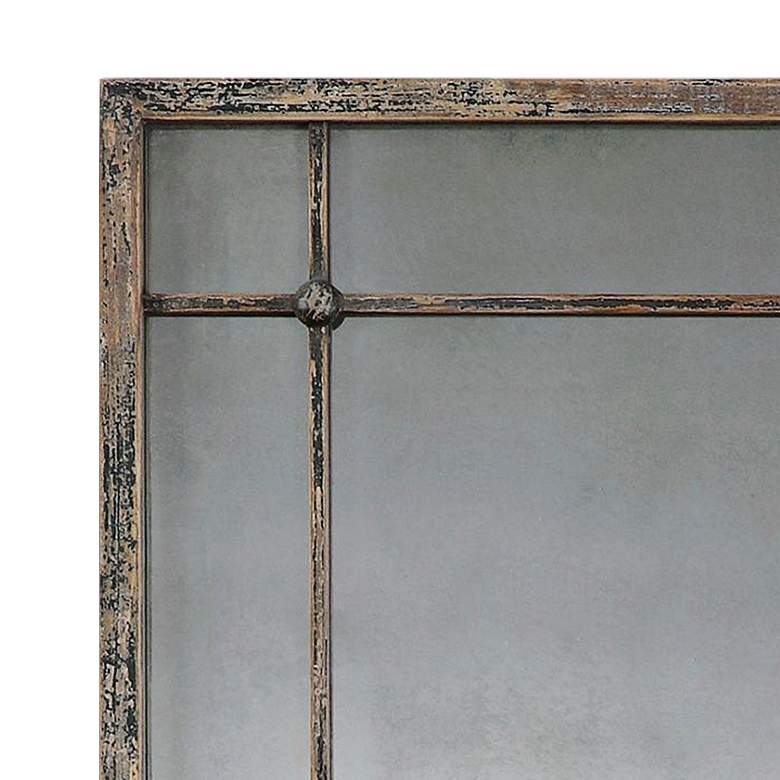 Image 3 Uttermost Saragano 19" Square Distressed Wall Mirrors Set of 2 more views