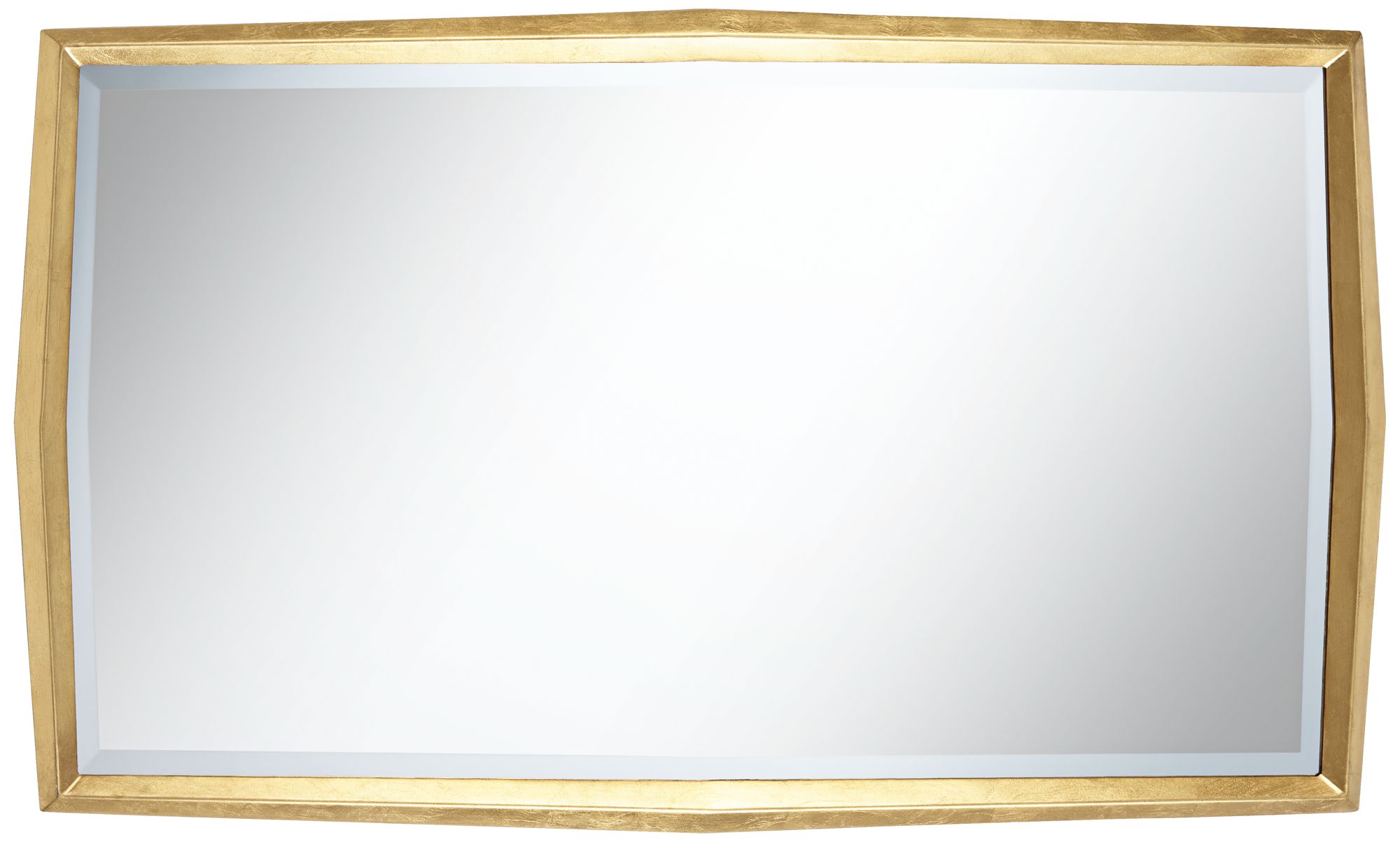 Image 5 Uttermost Saratoga 24x40 Beveled Warm Gold Finish Wall Mirror more views