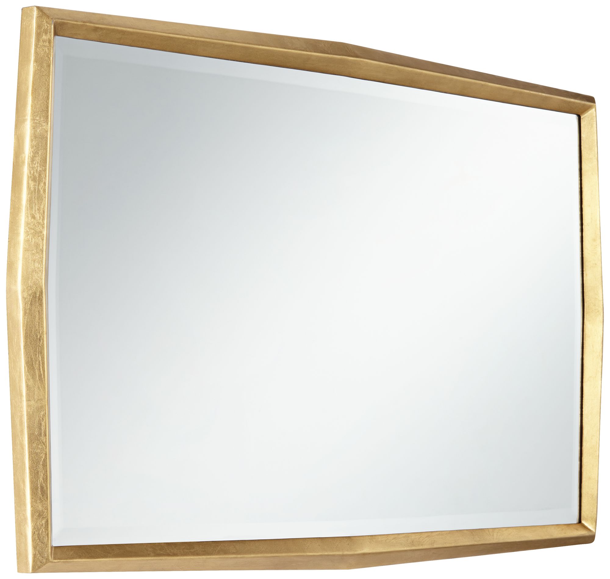 Image 7 Uttermost Saratoga 24x40 Beveled Warm Gold Finish Wall Mirror more views