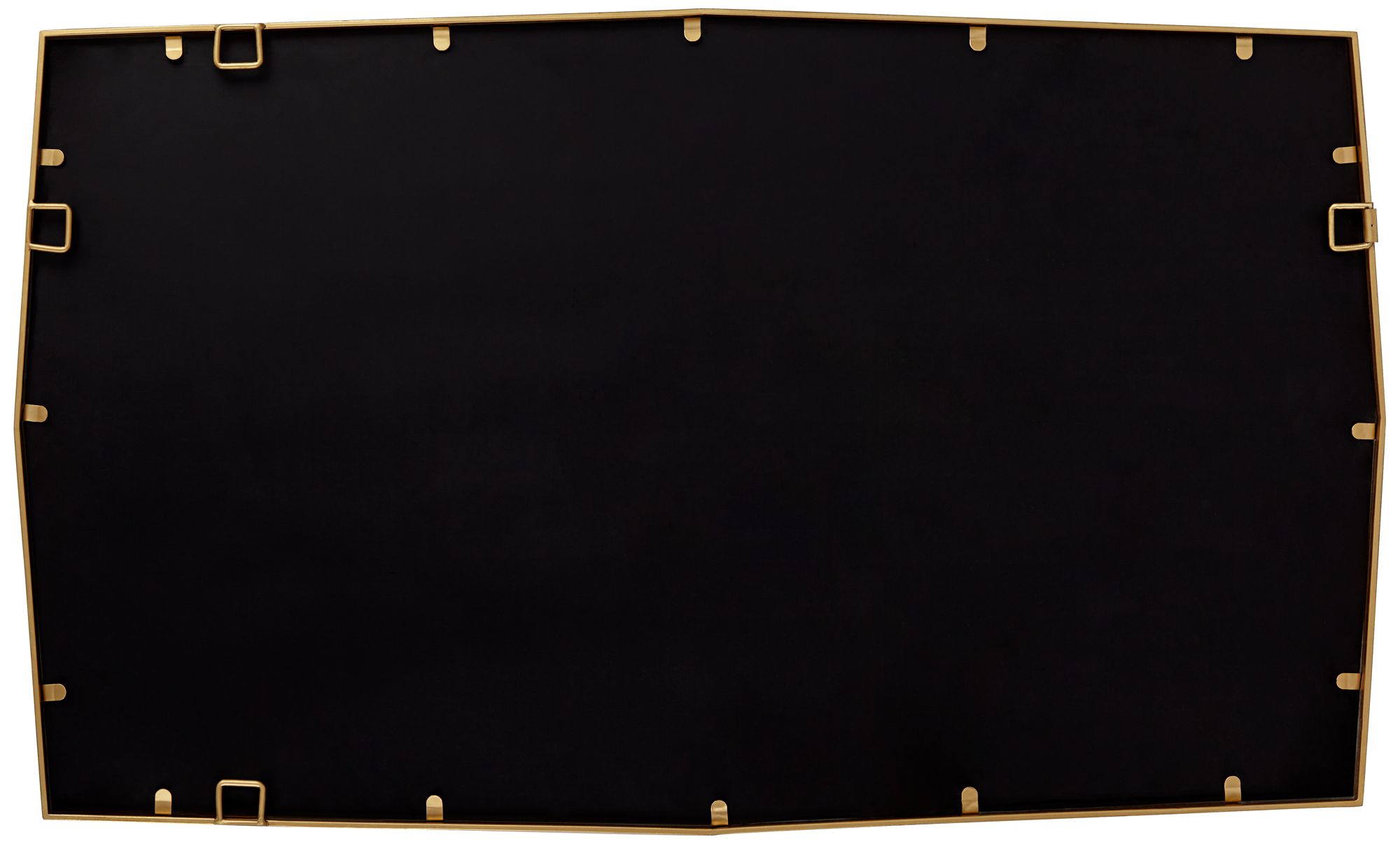 Uttermost Saratoga 24x40 Beveled Warm Gold Finish Wall Mirror