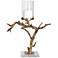 Uttermost Saud 18" High Antique Gold Branch Candle Holder