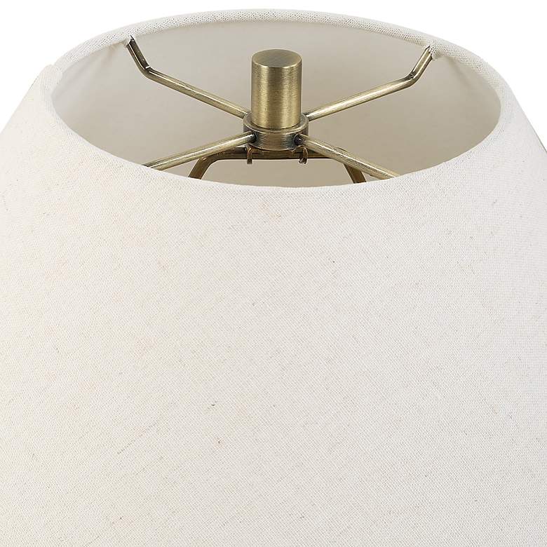 Image 6 Uttermost Sayre 25 1/2" Rubbed Brown Porcelain Table Lamp more views