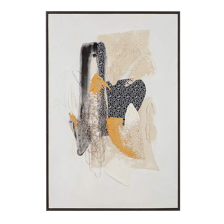 Image 2 Uttermost Scatter 32 1/2" x 48" Hand Painted Canvas