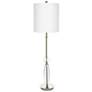 Uttermost Sceptre 35 1/2" Polished Nickel Crystal Buffet Table Lamp