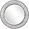 Uttermost Schwartz Aged Silver 36 1/2" Round Wall Mirror