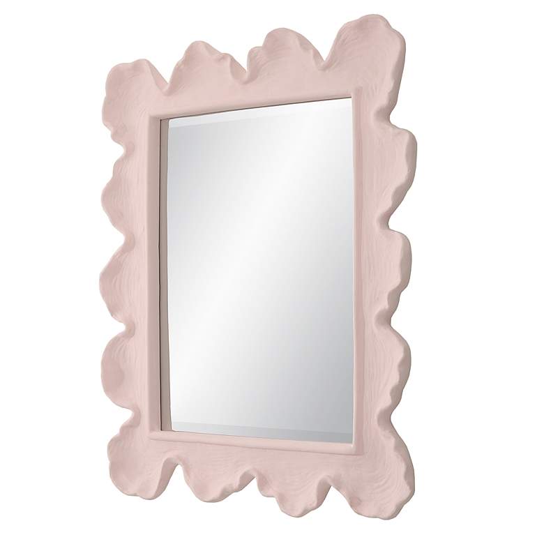Image 5 Uttermost Sea Coral 27 1/8" x 34 1/4" Pink Mirror more views