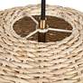6_Uttermost Seagrass Dome 24" Wide Natural Corn Rope Pendant Light more views