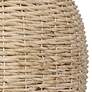 7_Uttermost Seagrass Dome 24" Wide Natural Corn Rope Pendant Light more views