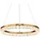 Uttermost Segovia 28" Wide Brass LED Chandelier