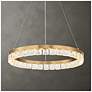 1_Uttermost Segovia 28" Wide Brass LED Chandelier