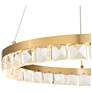 7_Uttermost Segovia 28" Wide Brass LED Chandelier more views