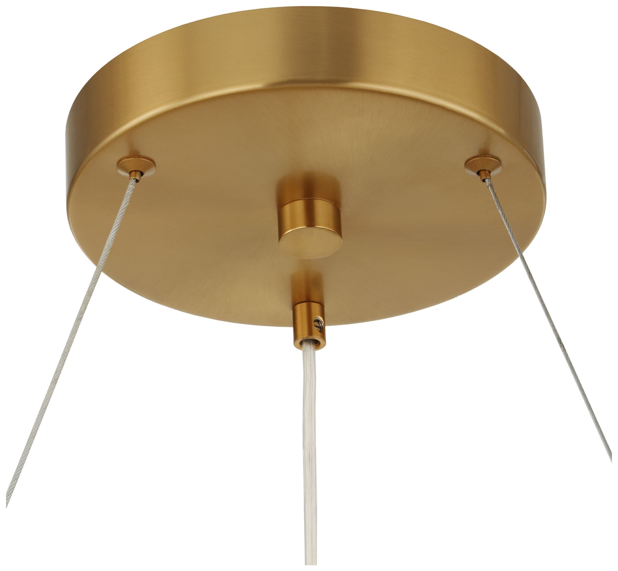 Uttermost Segovia 28" Wide Brass LED Chandelier