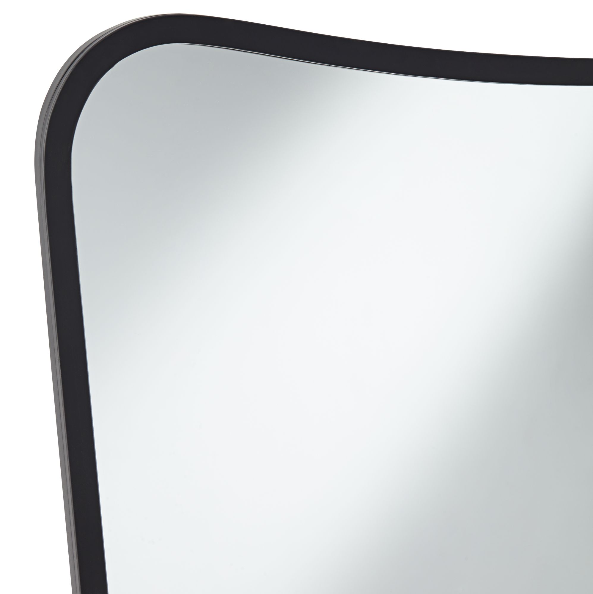 Image 2 Uttermost Segundo Black Metal 22" x 34" Wall Mirrors Set of 2 more views