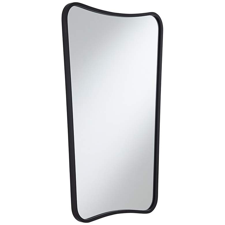 Image 4 Uttermost Segundo Black Metal 22" x 34" Wall Mirrors Set of 2 more views