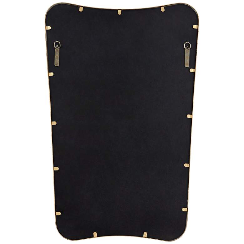 Image 7 Uttermost Segundo Brass Metal 22" x 34" Wall Mirror more views
