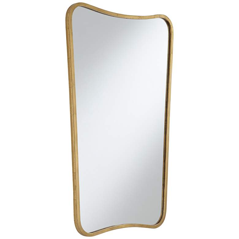 Image 5 Uttermost Segundo Brass Metal 22" x 34" Wall Mirrors Set of 2 more views