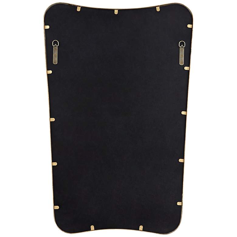 Image 6 Uttermost Segundo Brass Metal 22" x 34" Wall Mirrors Set of 2 more views