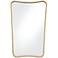 Uttermost Segundo Metal Brass 22" x 34" Wall Mirror