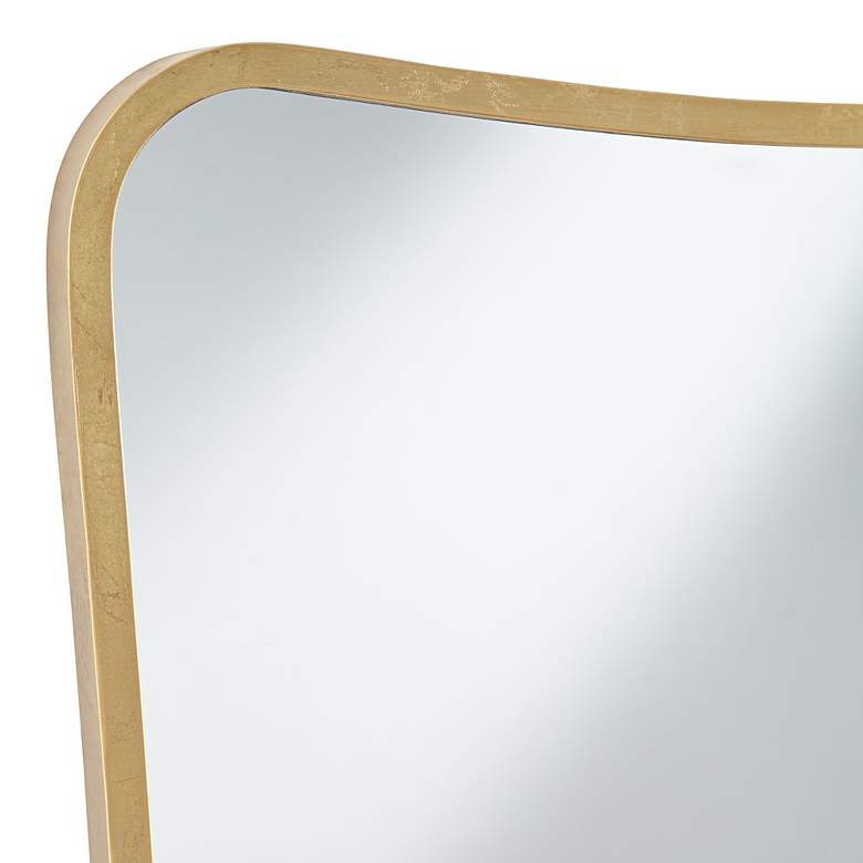 Image 2 Uttermost Segundo Metal Brass 22" x 34" Wall Mirrors Set of 2 more views