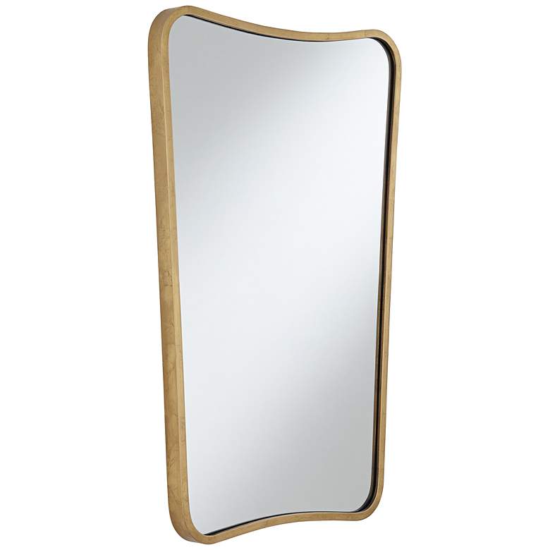 Image 4 Uttermost Segundo Metal Brass 22" x 34" Wall Mirrors Set of 2 more views